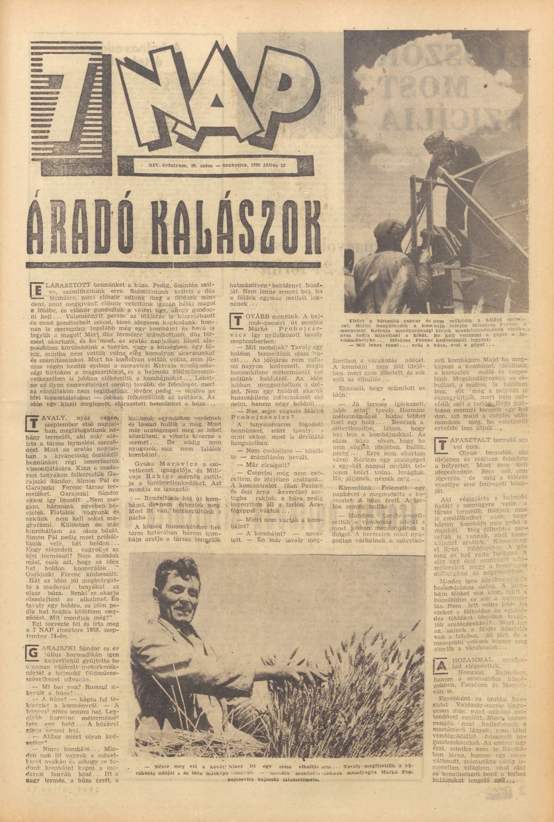 7 Nap, 14. évf. 1959. július 12. 29. sz. 1–20. oldal