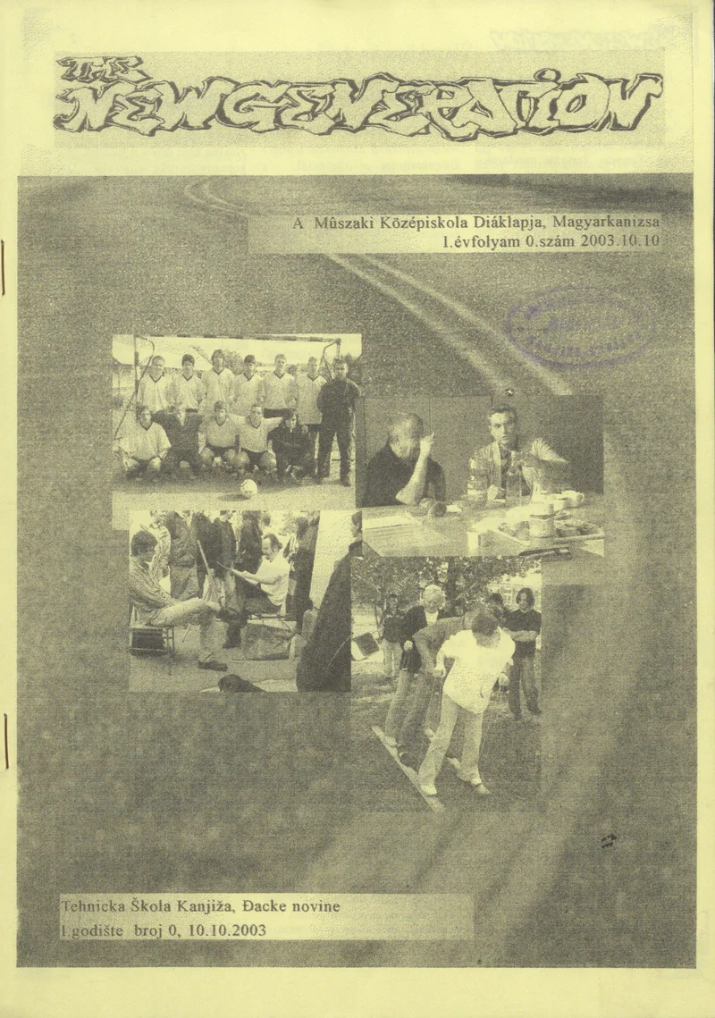 The New Generation, 1. évf. 2003. október 10. 0. szám