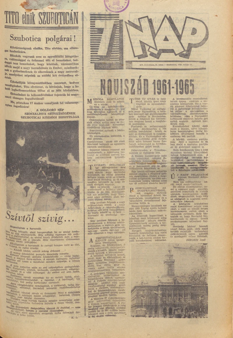 7 Nap, 15. évf. 1960. május 29. 23. sz.