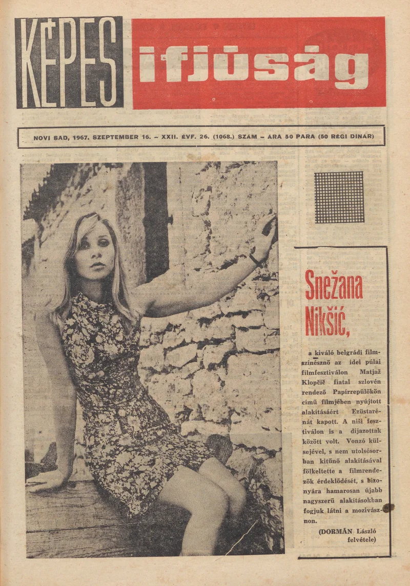 Képes Ifjúság, 23. évf. 1967. szeptember 16. 26. sz. 1–32. oldal