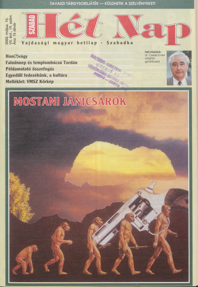 Szabad Hét Nap, 7. évf. 2000. május 10. 19. sz.