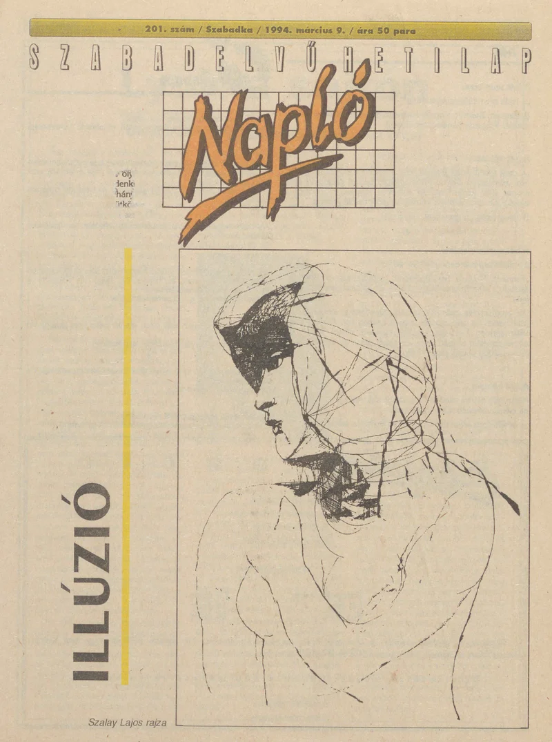 Napló - Szabadelvű hetilap, 5. évf. 1994. március 9. 201. sz.