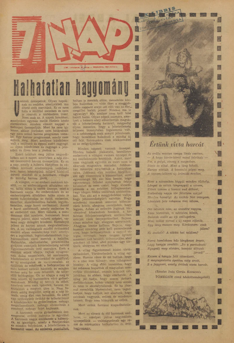7 Nap, 13. évf. 1958. július 6. 28. sz. 1–16. oldal