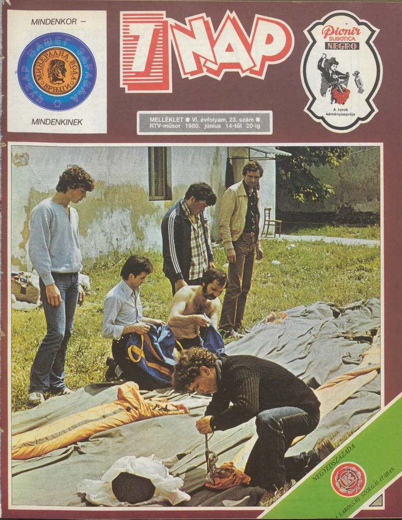 7 Nap melléklet, 6. évf. 1980. június 14. – 20. 23. sz.