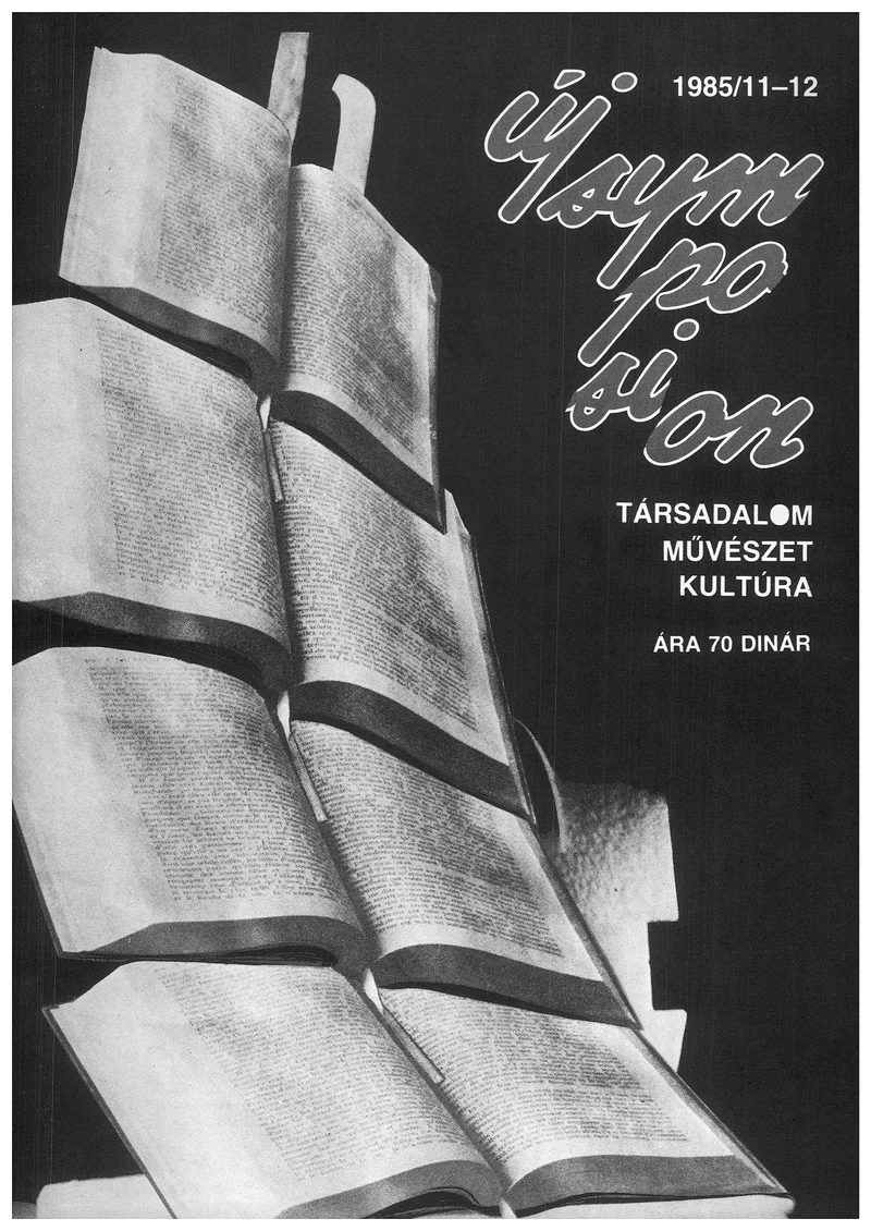 Új Symposion 1985. november – december. 239–240. sz. 1–56. oldal