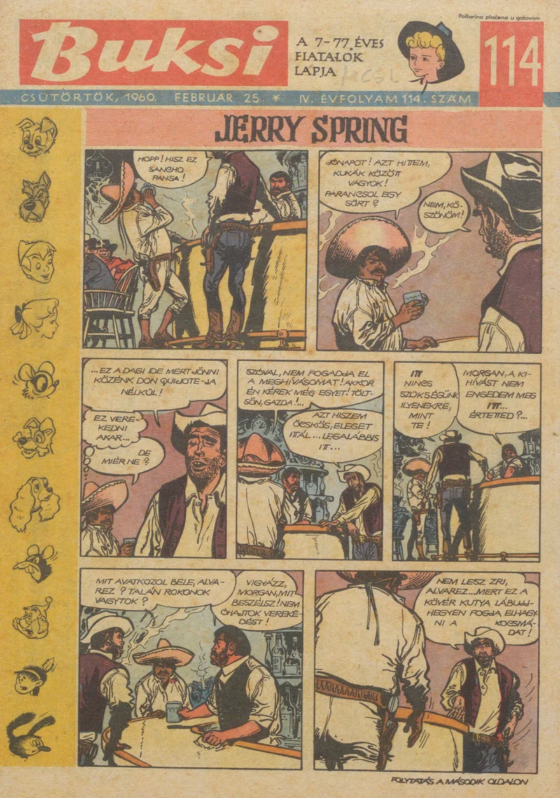 Buksi, 4. évf. 1960. február 25. 114. sz.