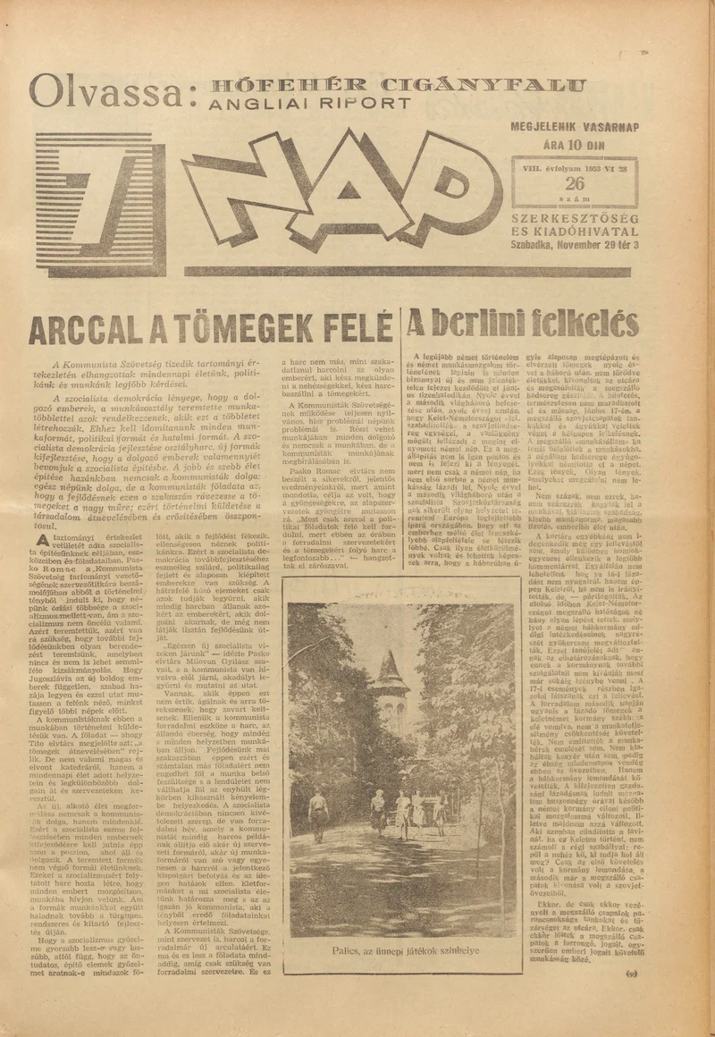 7 Nap, 8. évf. 1953. június 28. 26. sz. 1–16. oldal