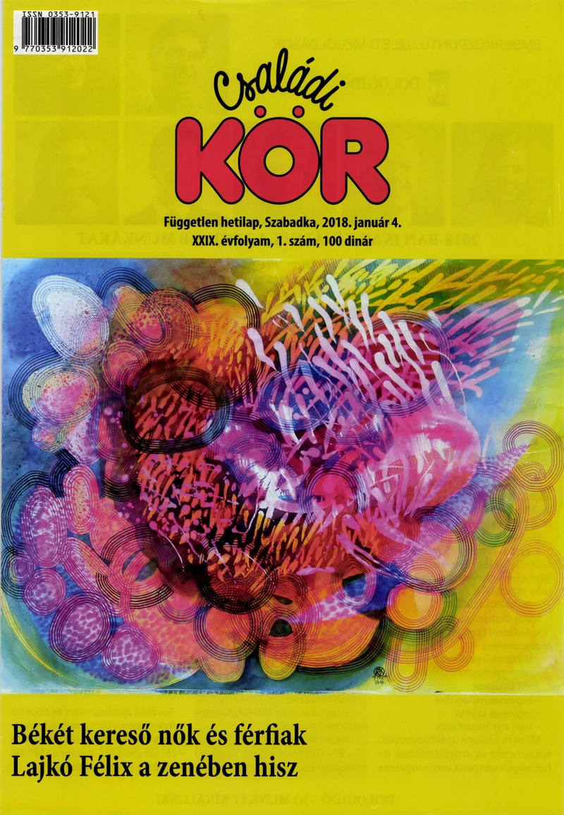 Családi Kör, 29. évf. 2018. január 4. 1. sz.