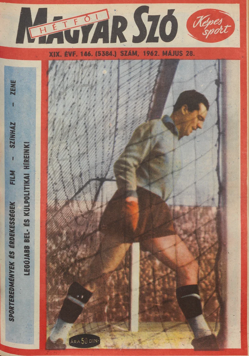 Hétfői Magyar Szó, 19. évf. 1962. május 28. 146. sz.