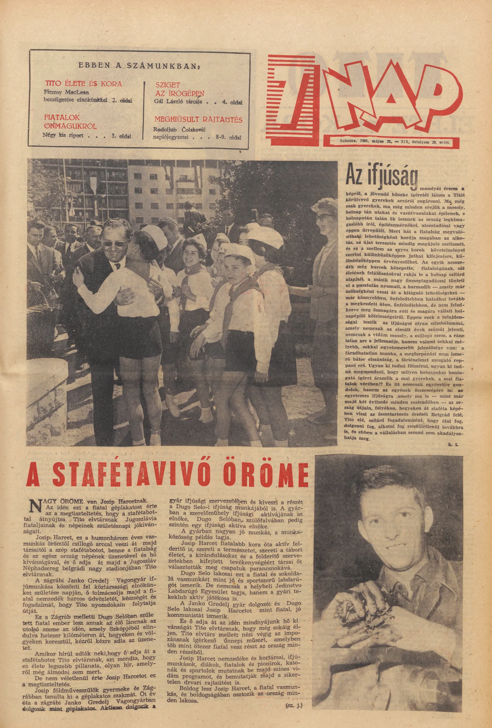 7 Nap, 19. évf. 1964. május 22. 20. sz. 1–20. oldal