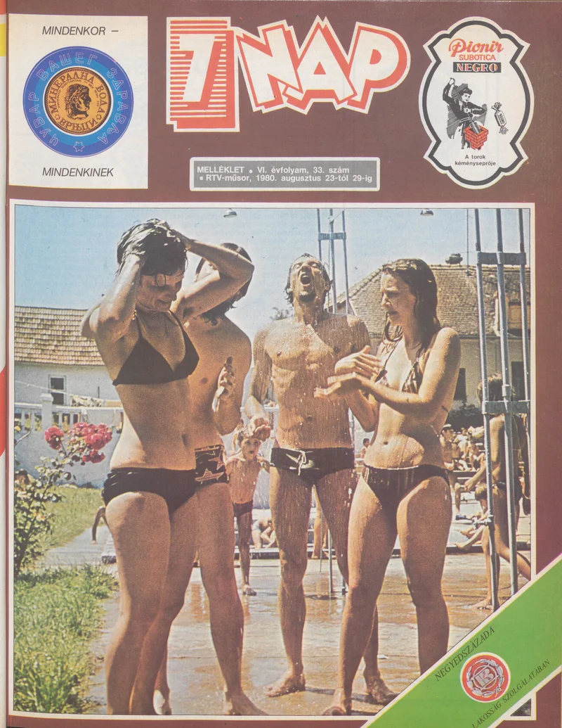 7 Nap melléklet, 6. évf. 1980. augusztus 23. – 29. 33. sz.