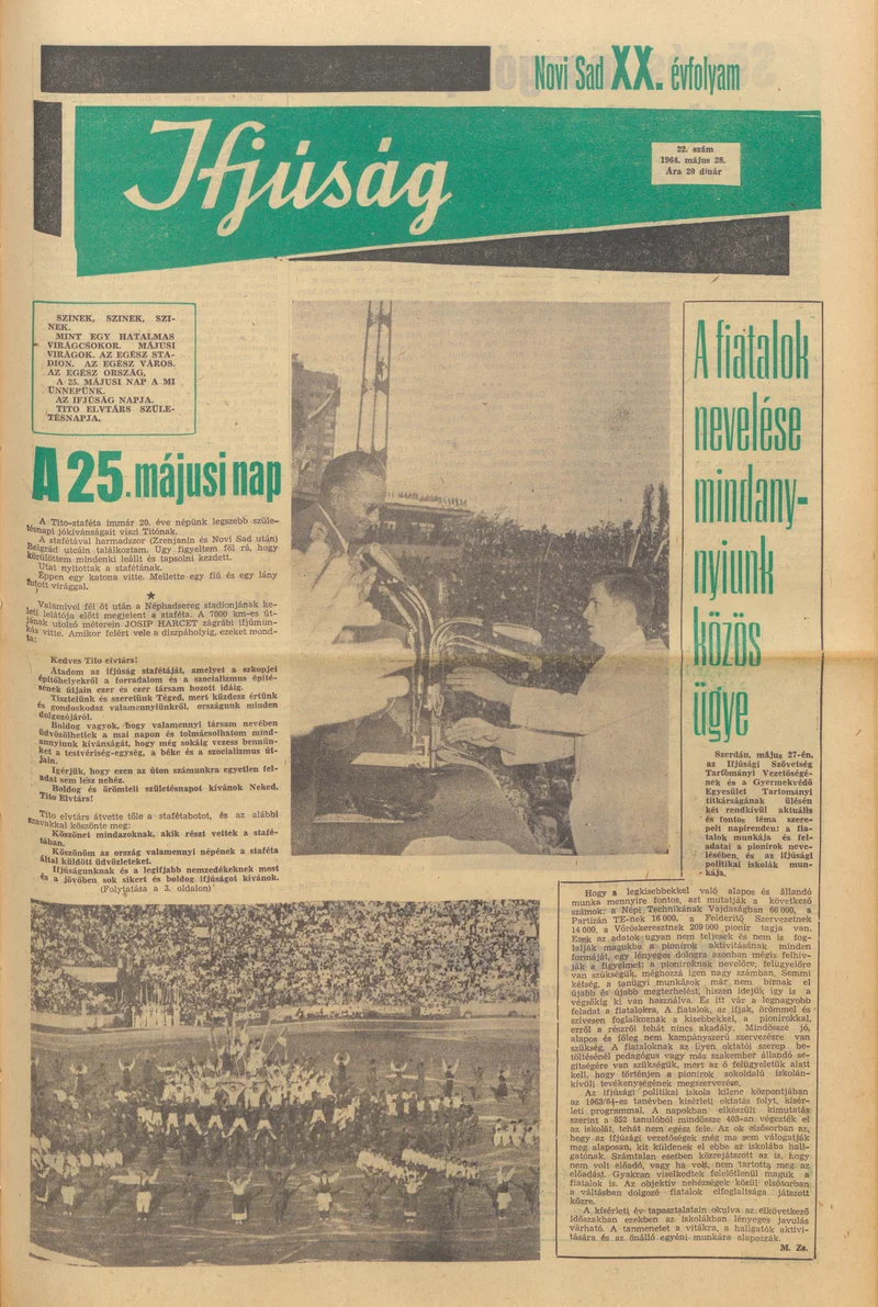 Ifjúság, 20. évf. 1964. május 28. 22. sz.