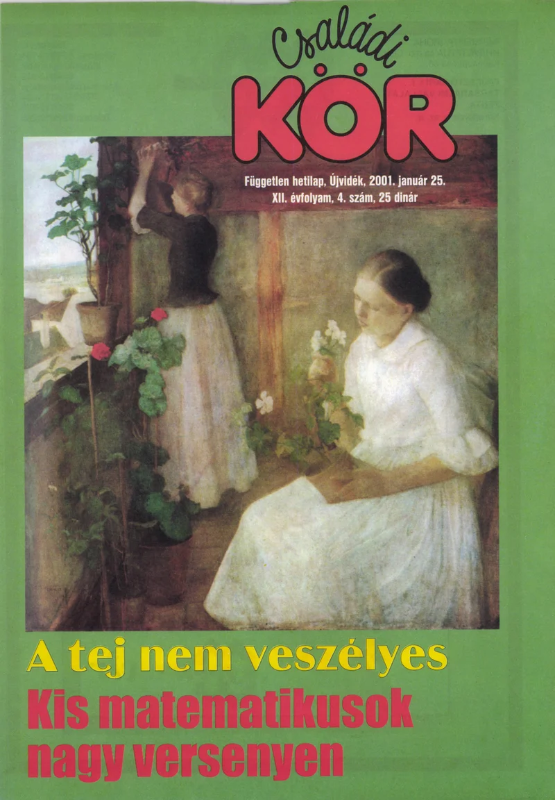 Családi Kör, 12. évf. 2001. január 25. 4. sz.