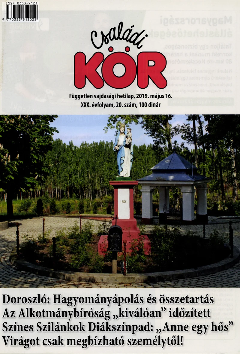 Családi Kör, 30. évf. 2019. május 16. 20. sz.