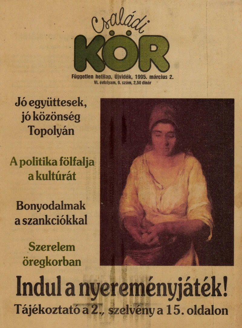 Családi Kör, 6. évf. 1995. március 2. 9. sz.