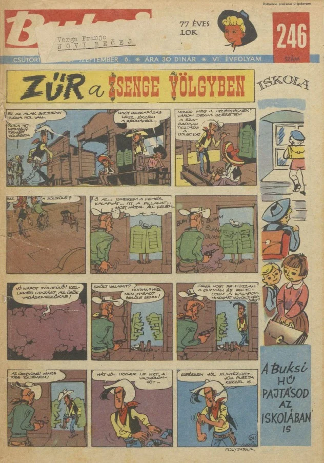 Buksi, 6. évf. 1962. szeptember 6. 246. sz.