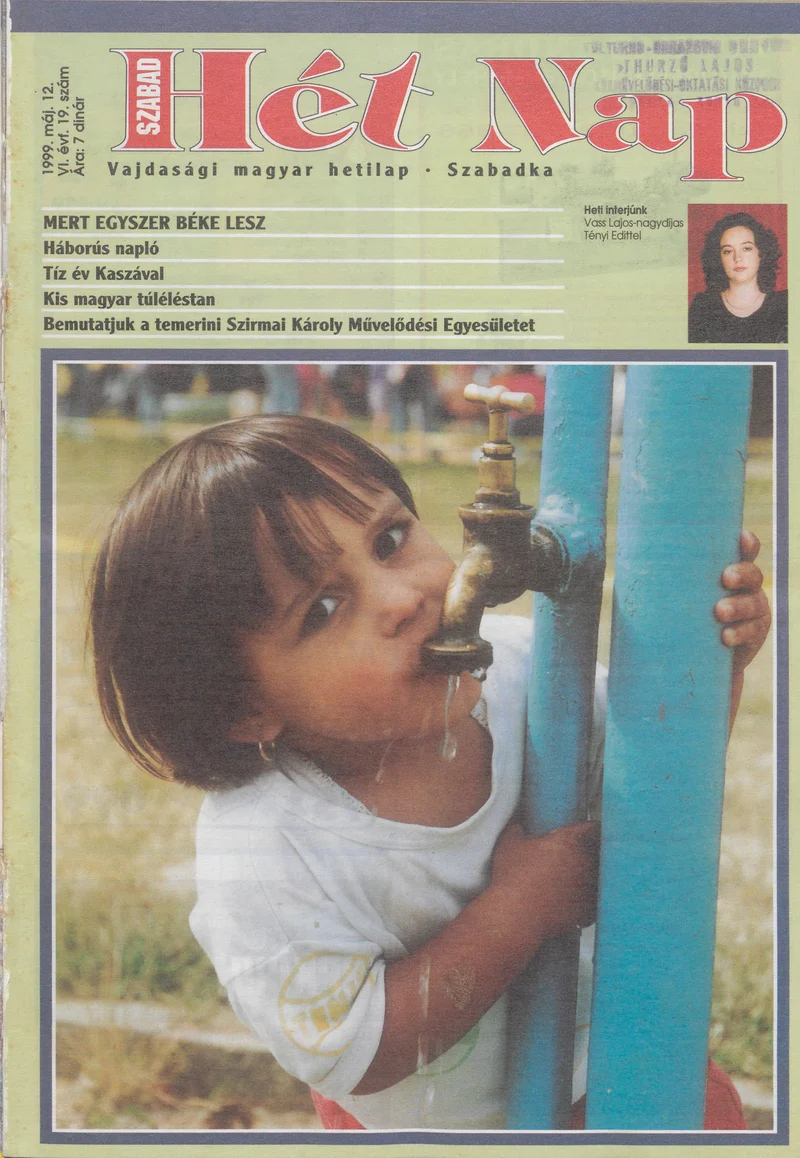 Szabad Hét Nap, 6. évf. 1999. május 12. 19. sz.