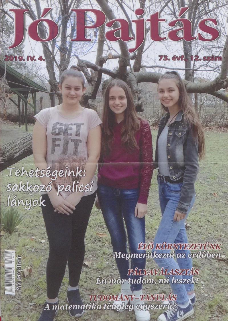 Jó Pajtás, 73. évf. 2019. április 4. 12. sz.