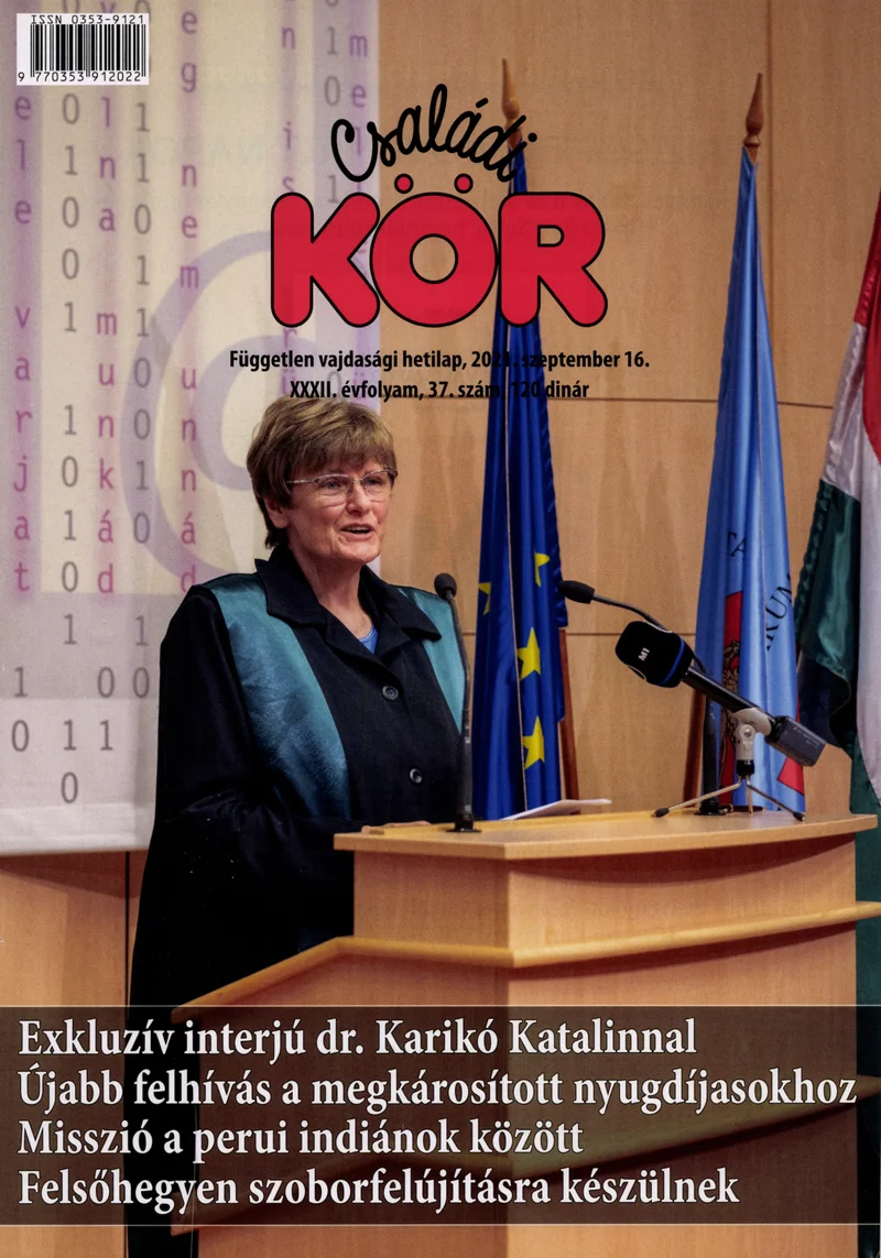 Családi Kör, 32. évf. 2021. szeptember 16. 37. sz.