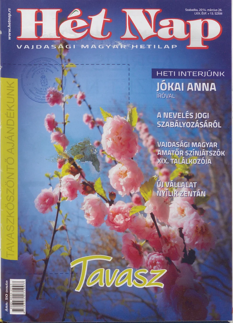 7 Nap, 69. évf. 2014. március 26. 13. sz.