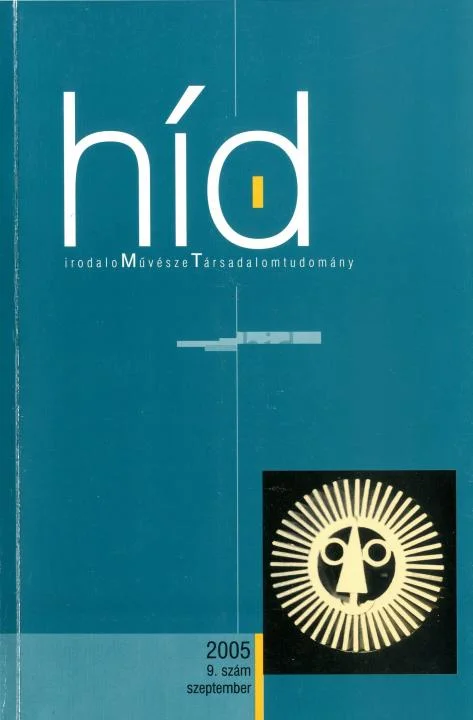 Híd, 69. évf. 2005. szeptember. 9. sz. 1–126. oldal