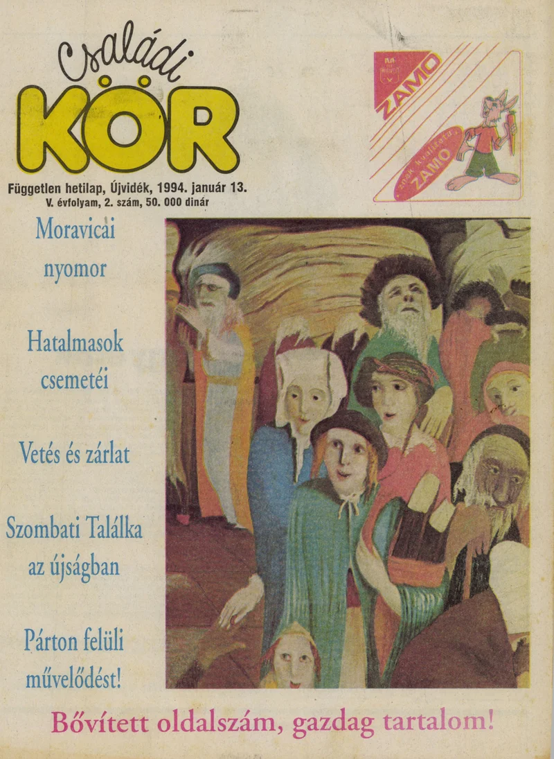 Családi Kör, 5. évf. 1994. január 13. 2. sz.