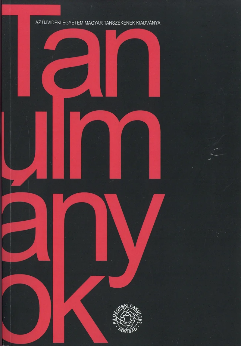 Tanulmányok, 49. évf. 2019. 1. sz. 1–190. oldal