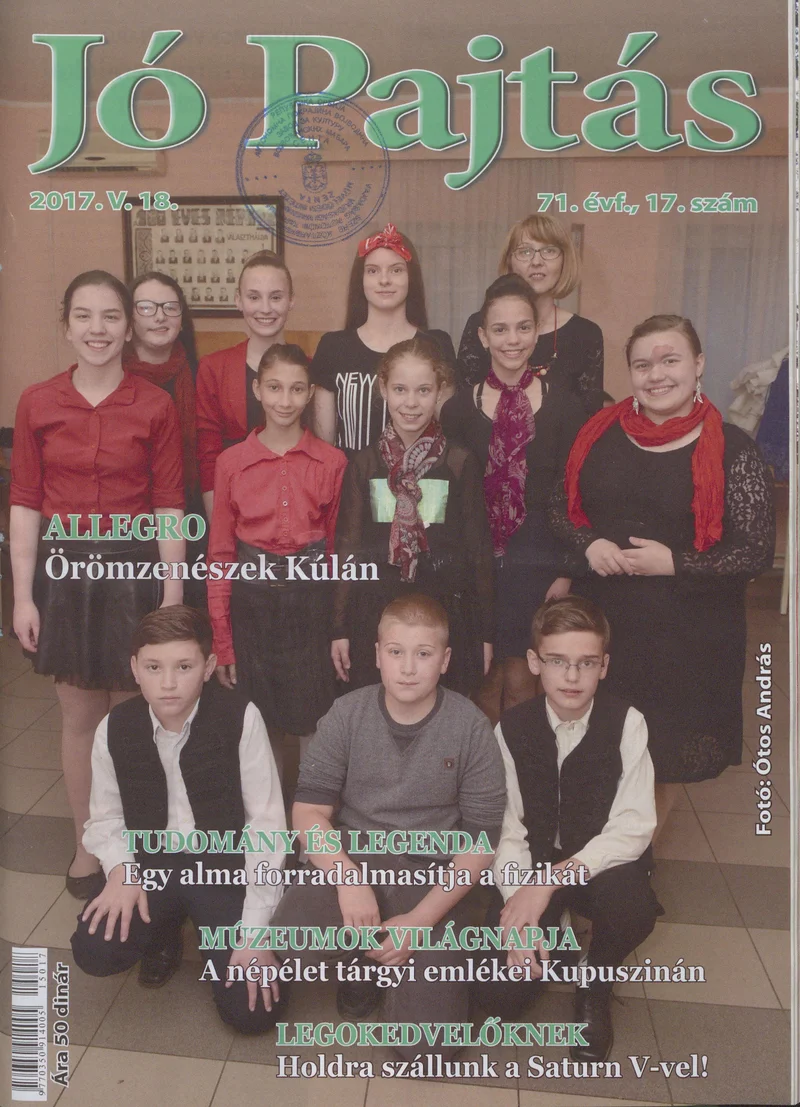 Jó Pajtás, 71. évf. 2017. május 18. 17. sz.