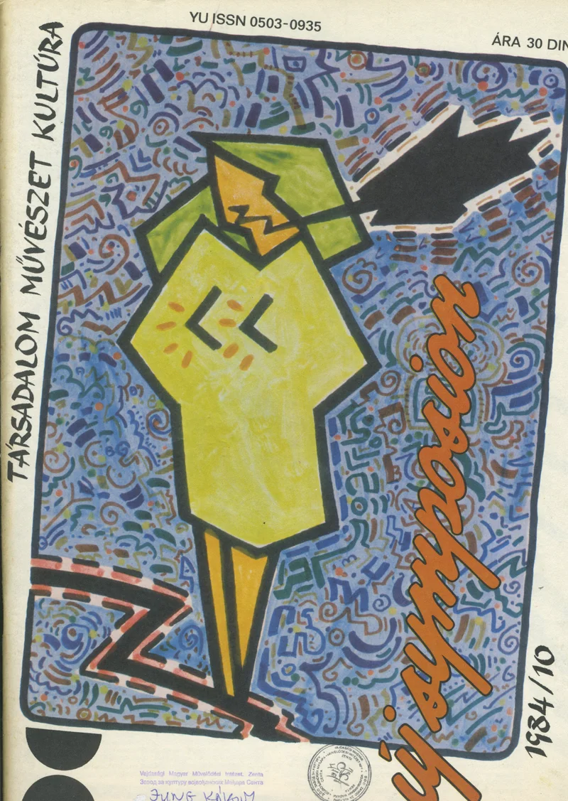 Új Symposion, 20. évf. 1984. október. 226. sz. 1–56. oldal