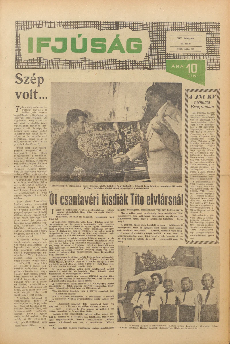 Ifjúság, 14. évf. 1958. május 29. 22. sz.