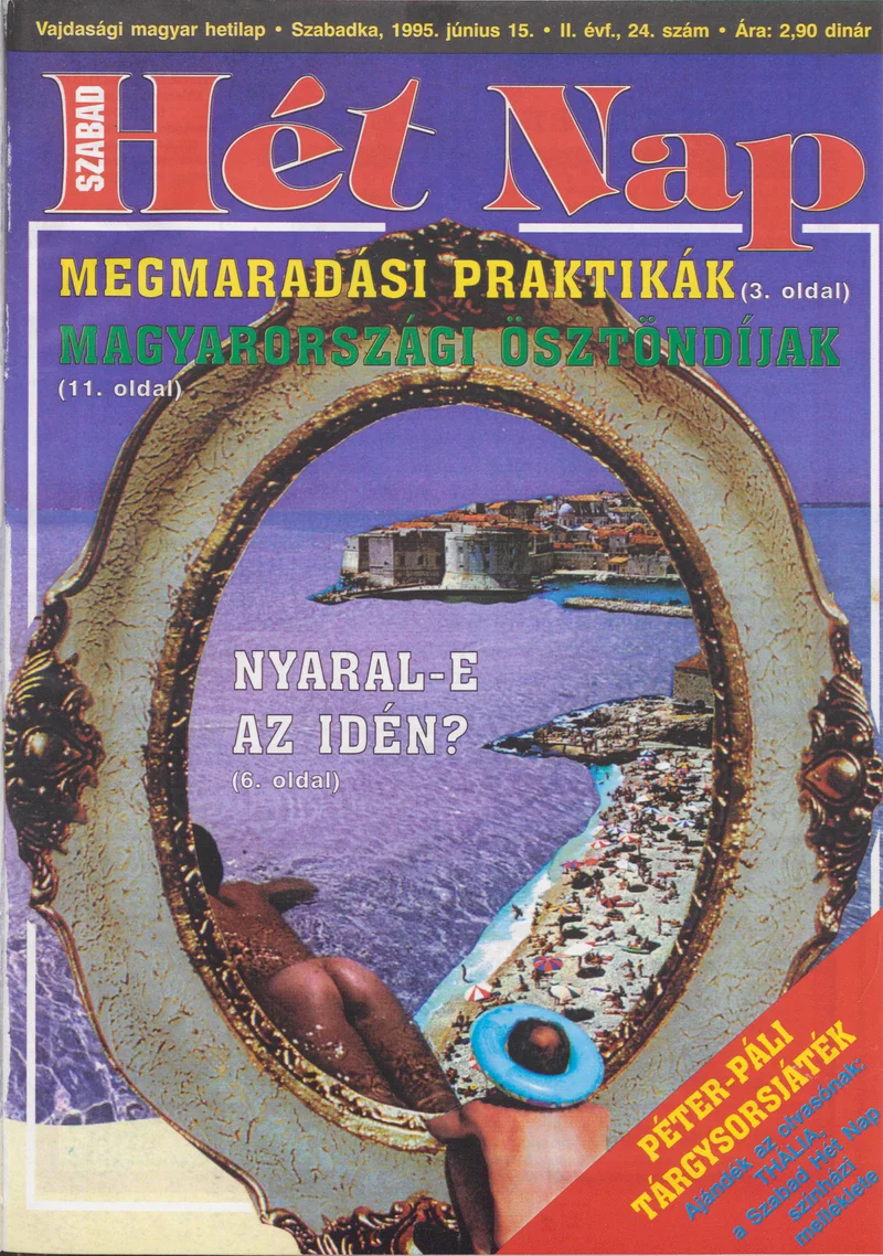 Szabad Hét Nap, 2. évf. 1995. június 15. 24. sz.