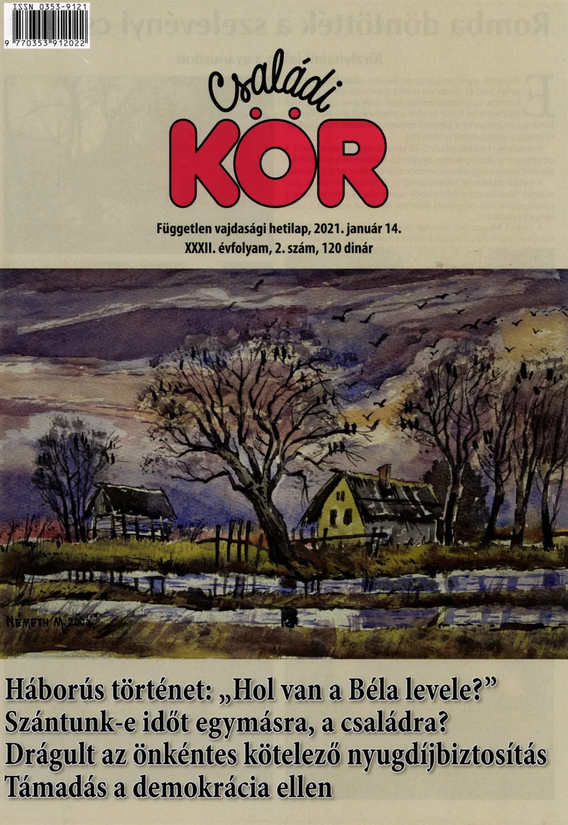 Családi Kör, 32. évf. 2021. január 14. 2. sz.