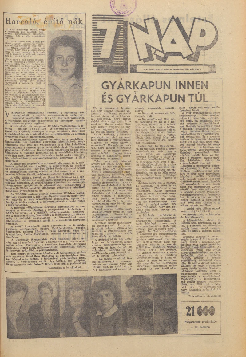 7 Nap, 15. évf. 1960. március 6. 11. sz.