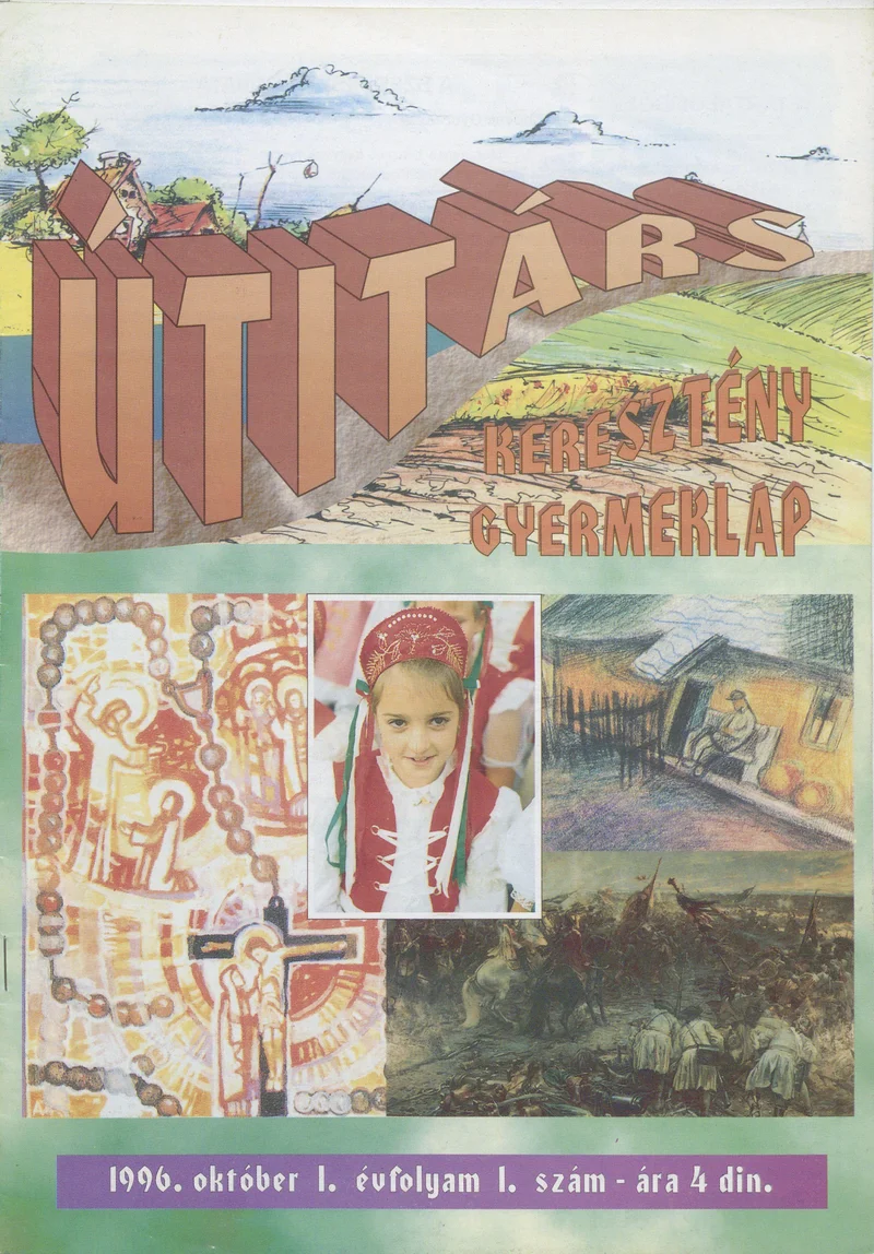 Útitárs, 1. évf. 1996. október. 1. sz.