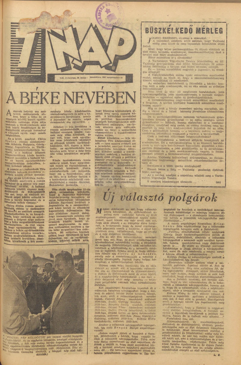 7 Nap, 12. évf. 1957. szeptember 22. 39. sz.