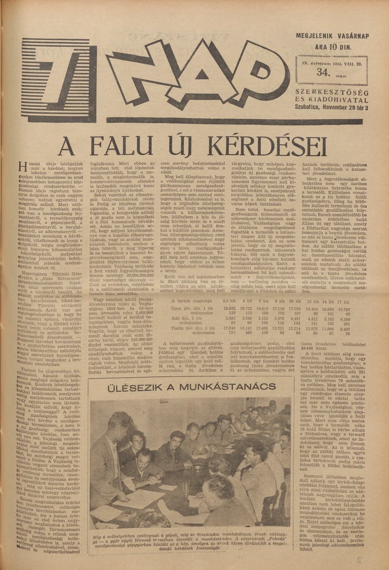 7 Nap, 9. évf. 1954. augusztus 22. 34. sz. 1–12. oldal
