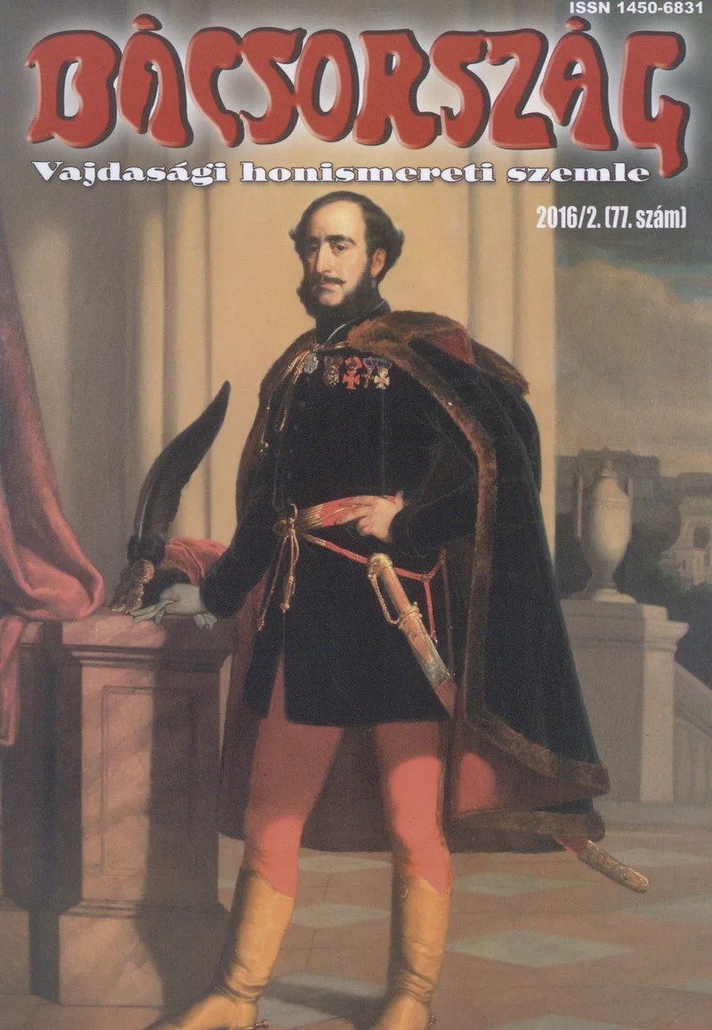 Bácsország, 22. évf. 2016. 2. sz.