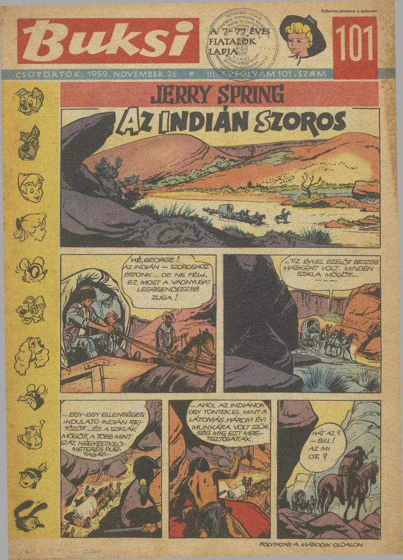 Buksi, 3. évf. 1959. november 26. 101. sz.