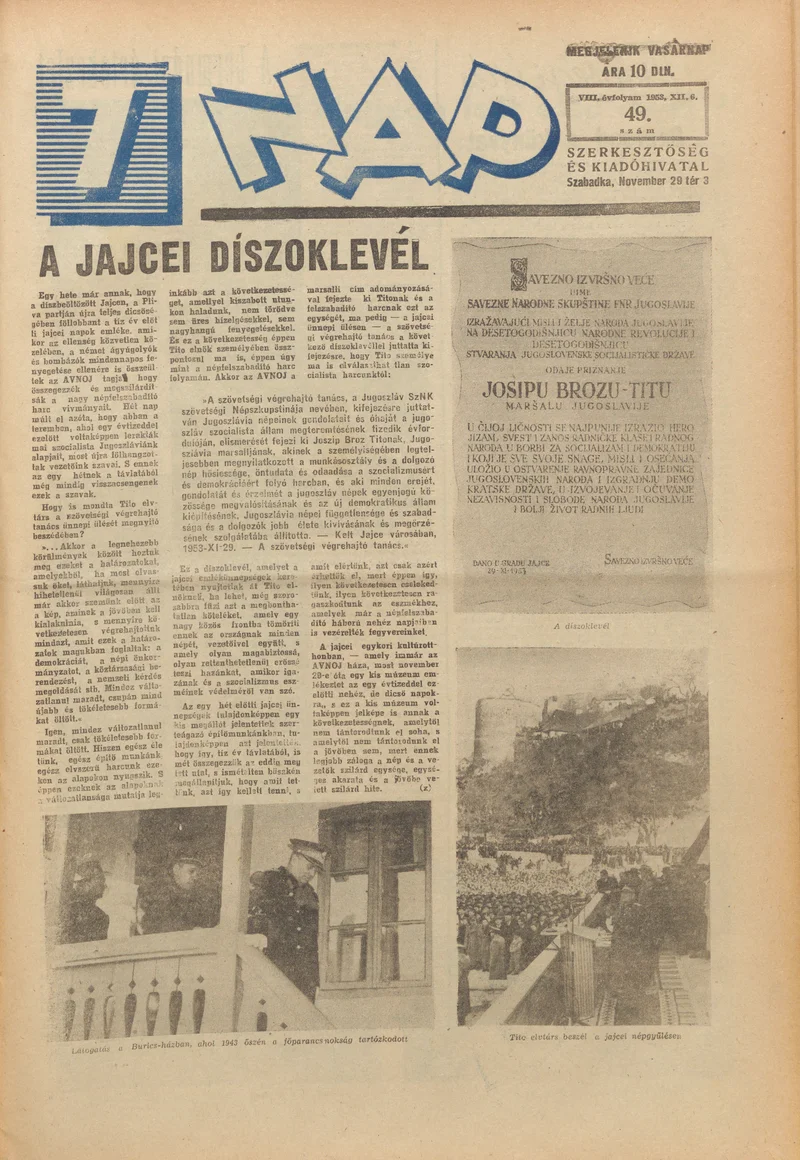 7 Nap, 8. évf. 1953. december 6. 49. sz. 1–16. oldal