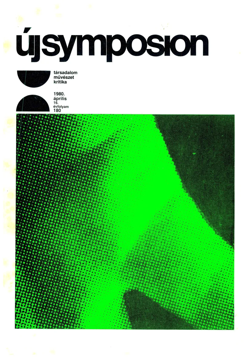 Új Symposion, 16. évf. 1980. április. 180. sz. 105–152. oldal