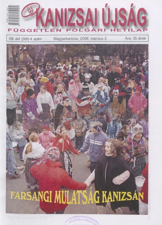 Új Kanizsai Újság, 13. évf. 2006. március 2. 4. sz.