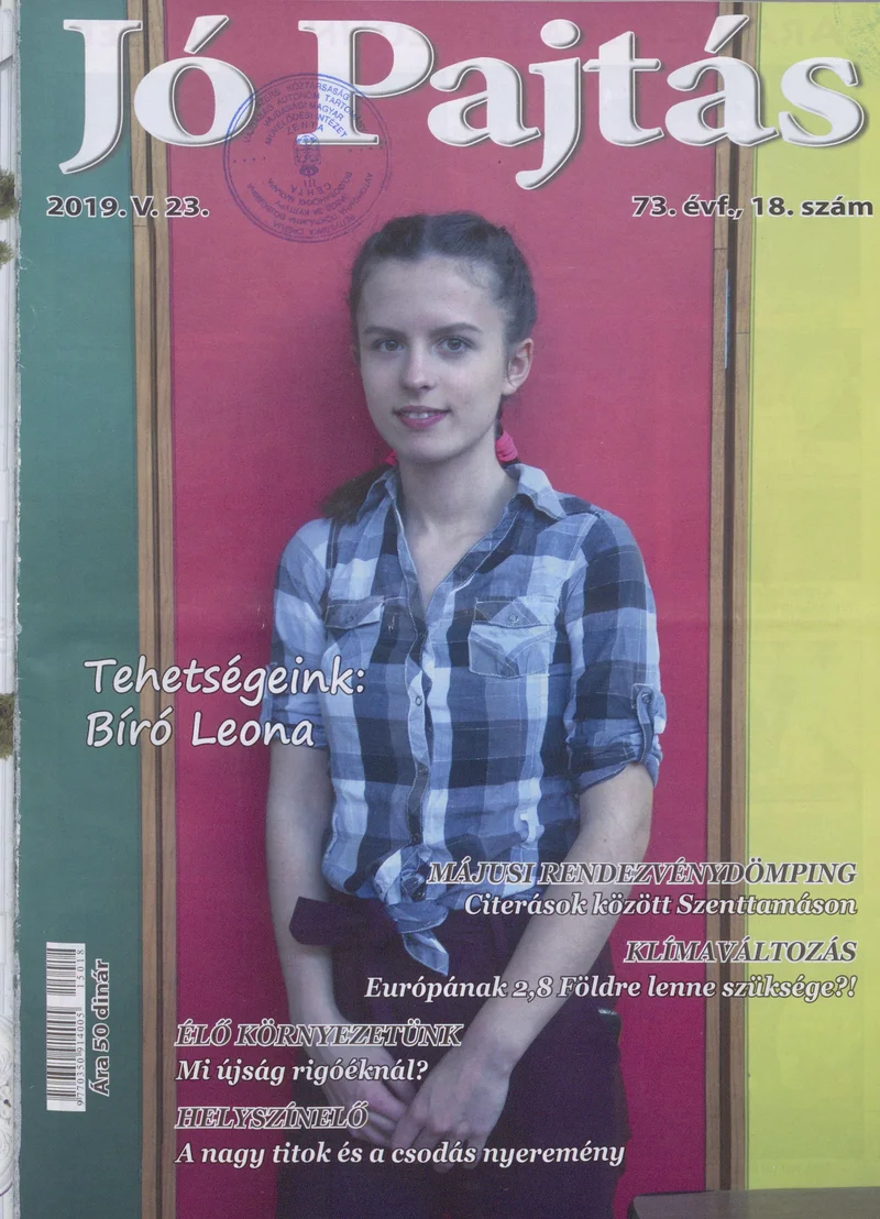 Jó Pajtás, 73. évf. 2019. május 23. 18. sz.