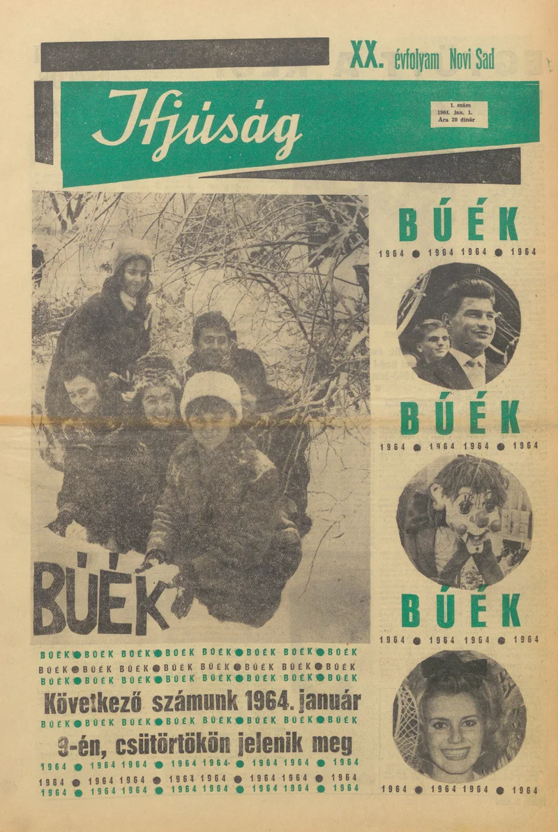 Ifjúság, 20. évf. 1964. január 1. 1. sz.
