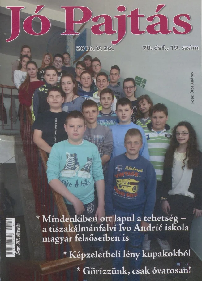 Jó Pajtás, 70. évf. 2016. május 26. 19. sz.