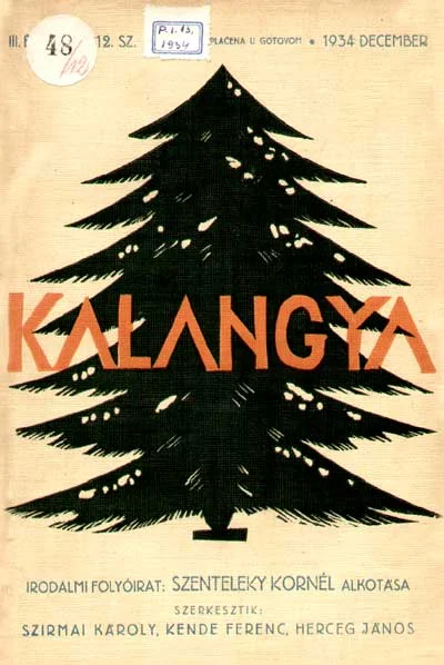 Kalangya, 3. évf. 1934. december. 12. sz. 849–944. oldal