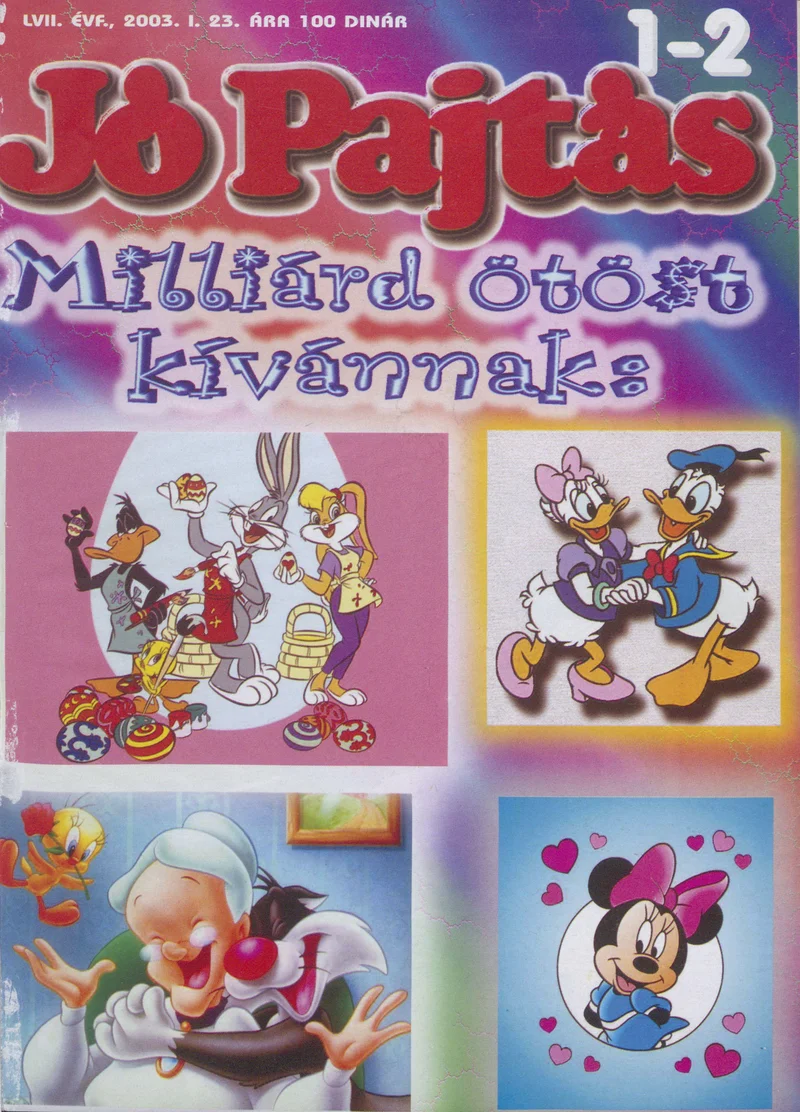 Jó Pajtás, 57. évf. 2003. január 23. 1–2. sz.