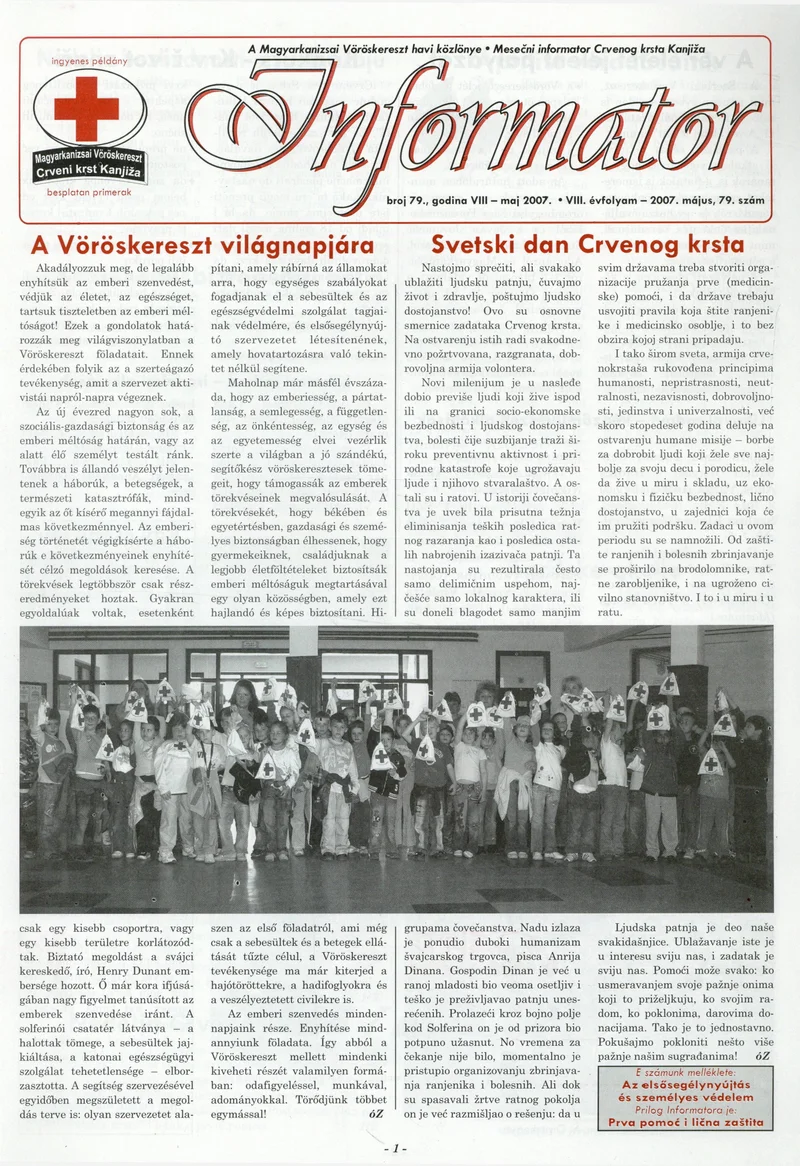 Informator, 8. évf. 2007. május 1. 79. sz.