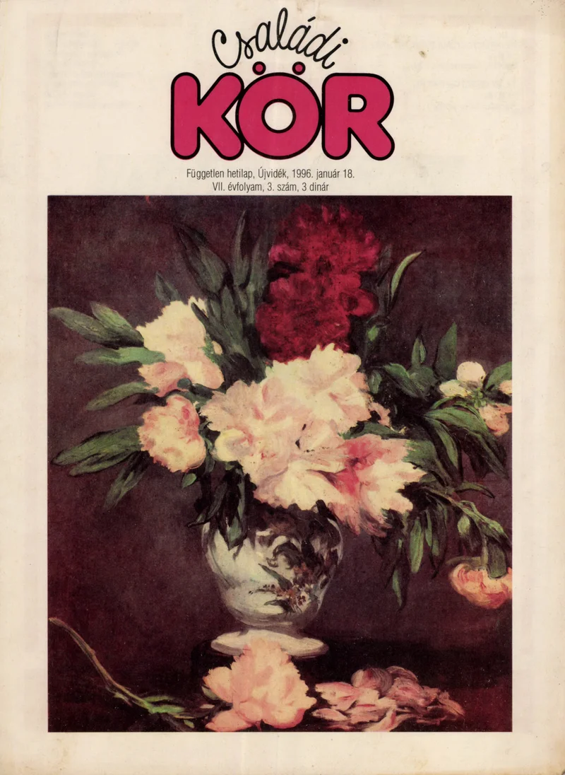 Családi Kör, 7. évf. 1996. január 18. 3. sz.