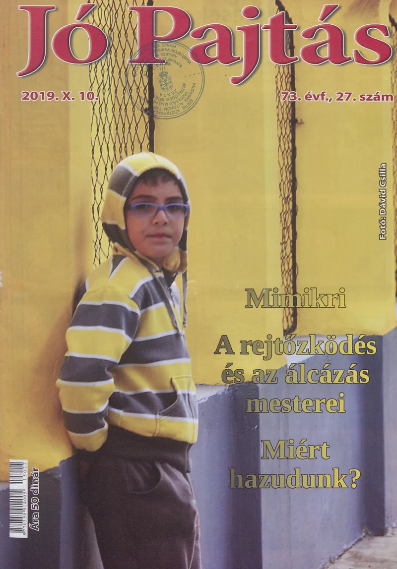 Jó Pajtás, 73. évf. 2019. október 10. 27. sz.