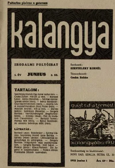 Kalangya, 1. évf. 1932. június 1. 2. sz. 65–136. oldal